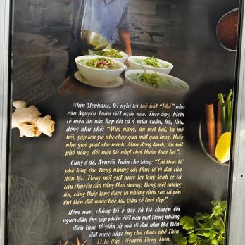 Pho Thin Australia menu 6